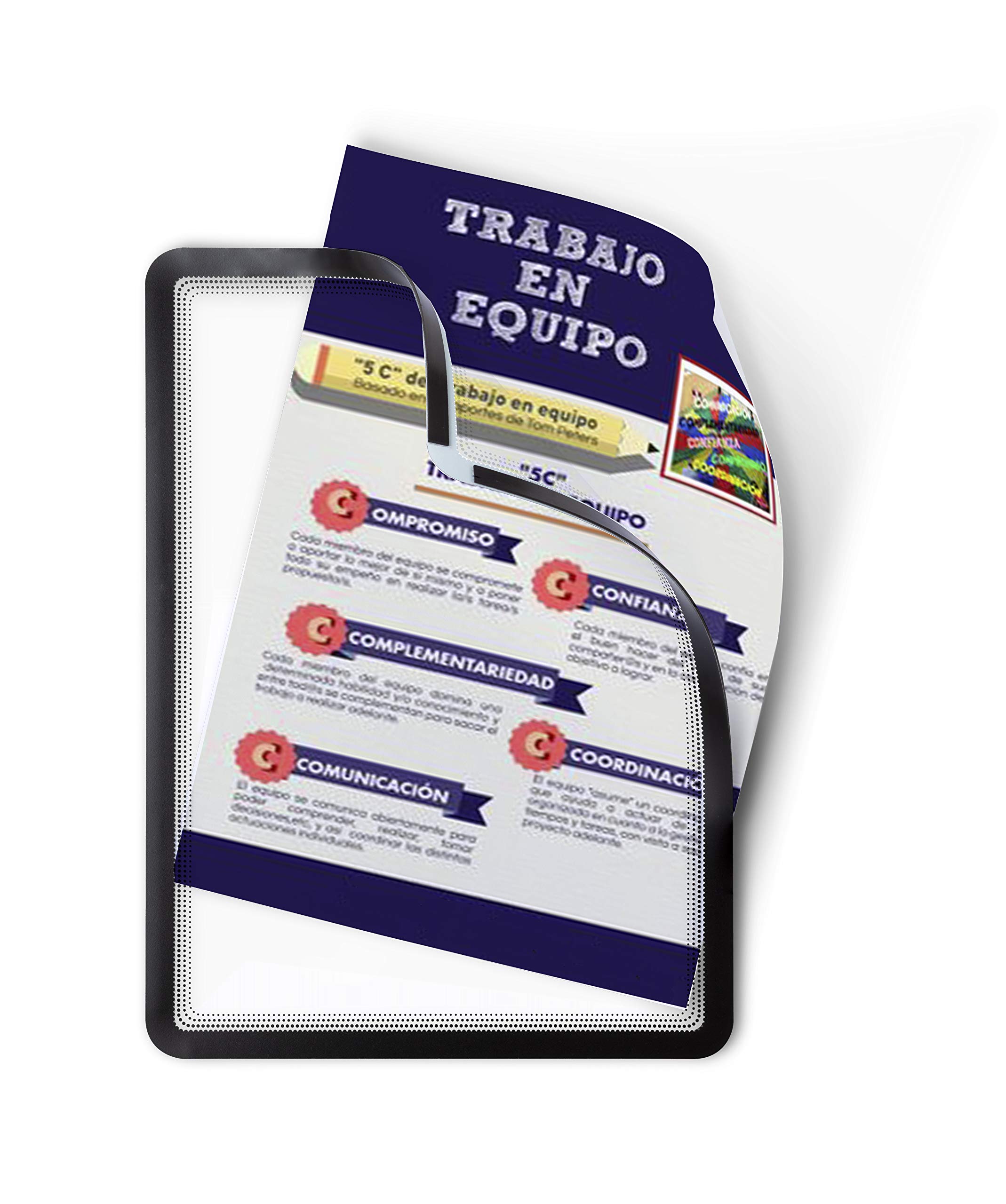 Tarifold A4 Magnetic Display Frame - Black (Pack of 2)