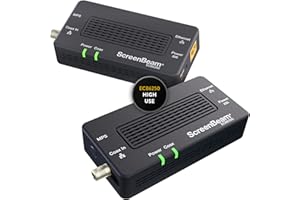 ScreenBeam MoCA 2.5 Network Adapter for Higher Speed Internet, Ethernet Over Coax - Starter Kit (Model: ECB6250K02)