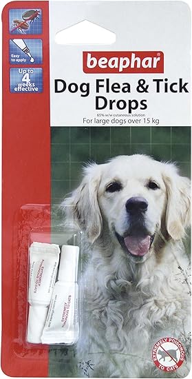 beaphar dog flea and tick drops