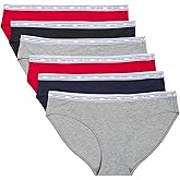 Tommy Hilfiger women's Cotton Bikini Panty 6 Pack