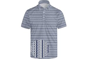 MDLBNSI Polo Shirts for Men Moisture Wicking Mens Polo Shirts Patriotic Shirts for Men