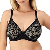 Bali Women's Lace Underwire Bra, Breathe Cotton Modal Lace Bras for Women, Full Coverage, Breathable, Convertible