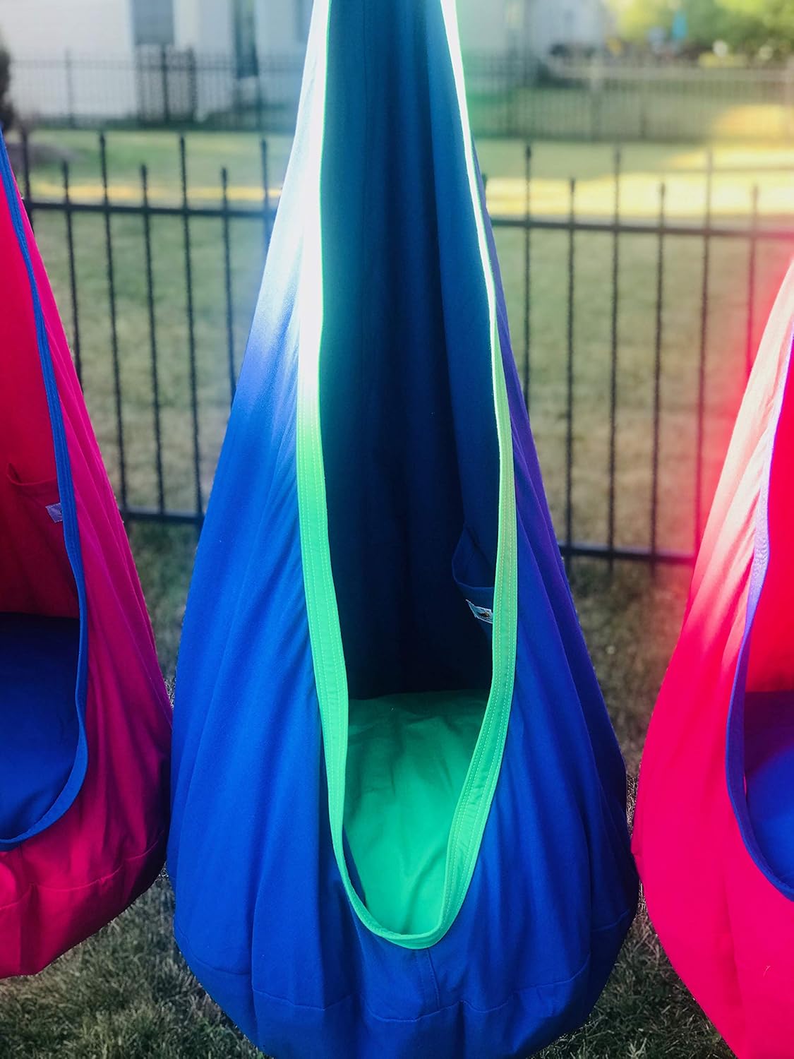 kids hanging cocoon chair