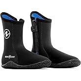 Aqua Lung 7mm Echozip Scuba Diving Boots