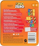Mattel UNO Zero Card Game Tin 2-8 Players Ages 7+ Storage view 5
