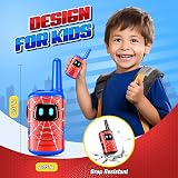 Toyokid Spider Rechargeable Walkie Talkies for Kids Ages 3-12 Outdoor Fun Gift view 2