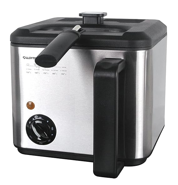 1.5Ltr Square Deep Fryer Stainless Steel Amazon.co.uk Kitchen & Home