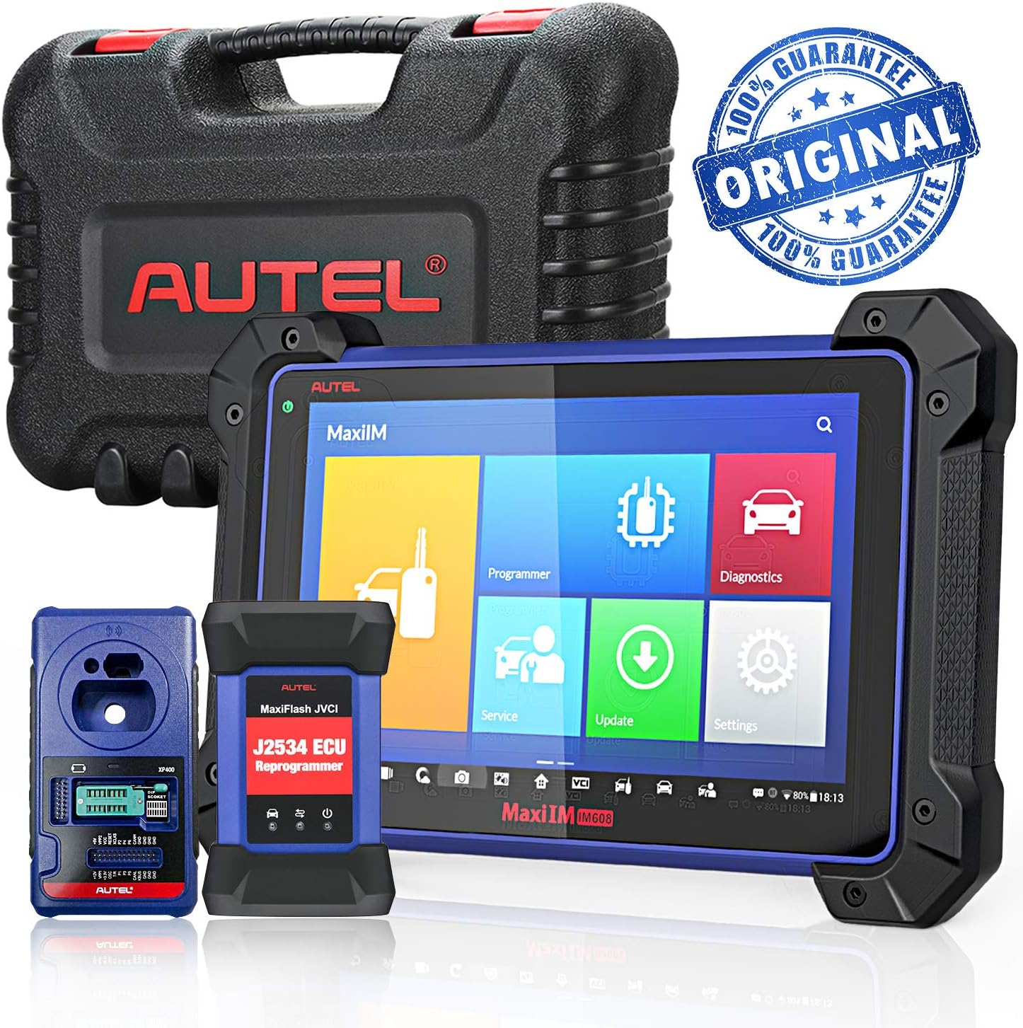 Autel im608 read fem m95128 step by step auto diagnostic tool repair