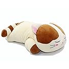 Vintoys Very Soft Cat Big Hugging Pillow Plush Kitten Kitty Stuffed Animals Brown 23.5"