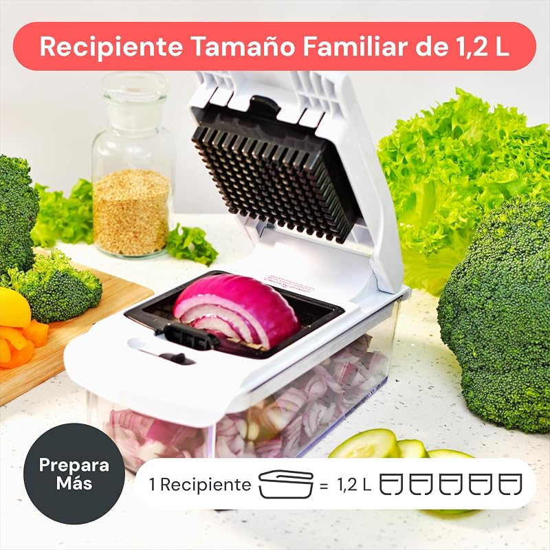 Pro Original - Cortador de Verdura y Espiralizador - 4 Cuchillas