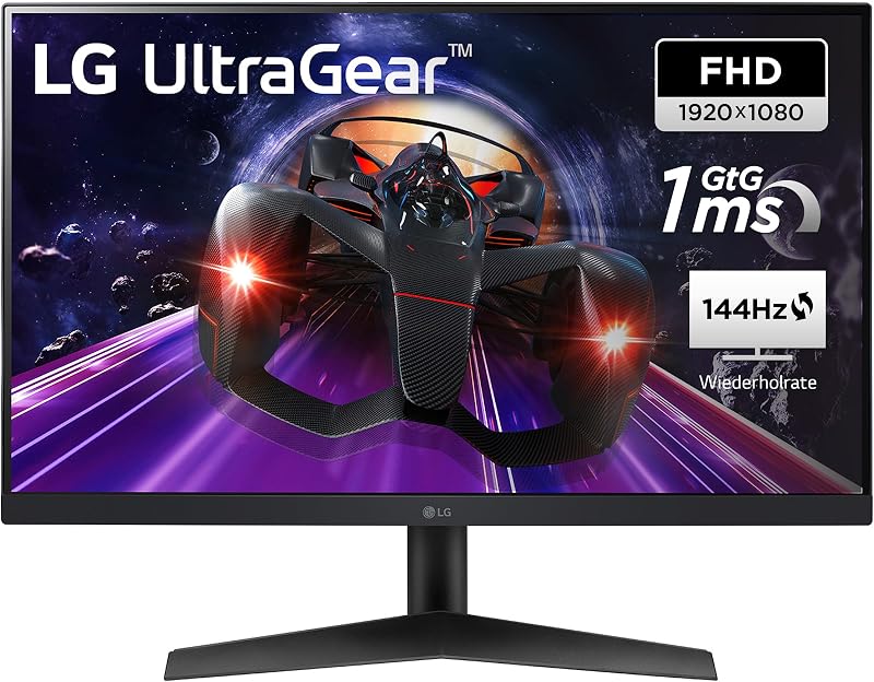 LG 24GN60R-B Ultragear 24 inch Gaming Monitor FHD IPS