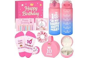 MIRTHIA 10 Year Old Gifts for Girls - 10th Birthday Gifts for Girls Birthday Gift for 10 Year Olds Girl Present for 10 Years 