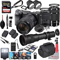 Sony Alpha a6400 Mirrorless Camera with 18-135mm