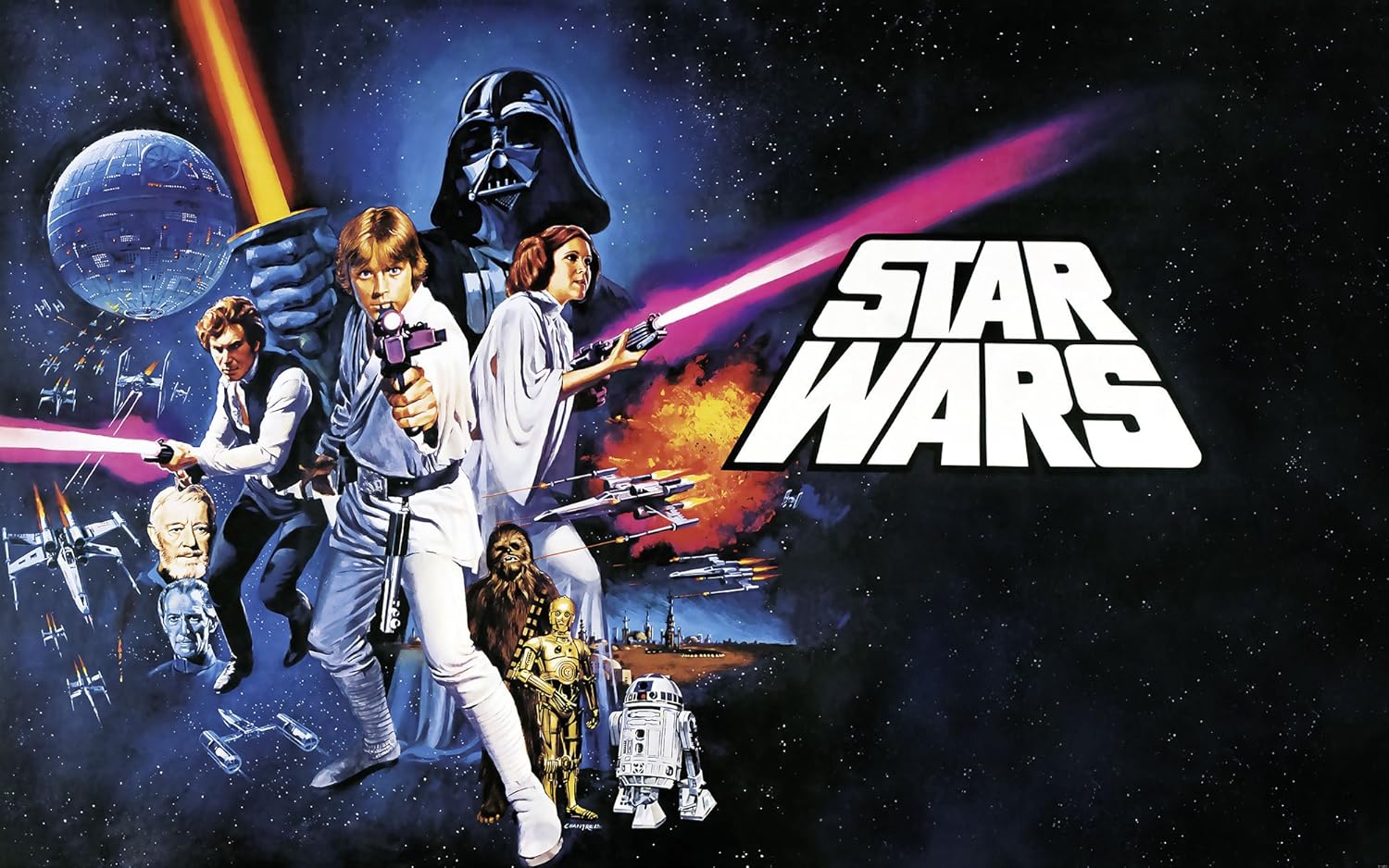 Komar 026-DVD4 Star Wars Poster Classic 1 Wallpaper, Assorted Colours - Image 3