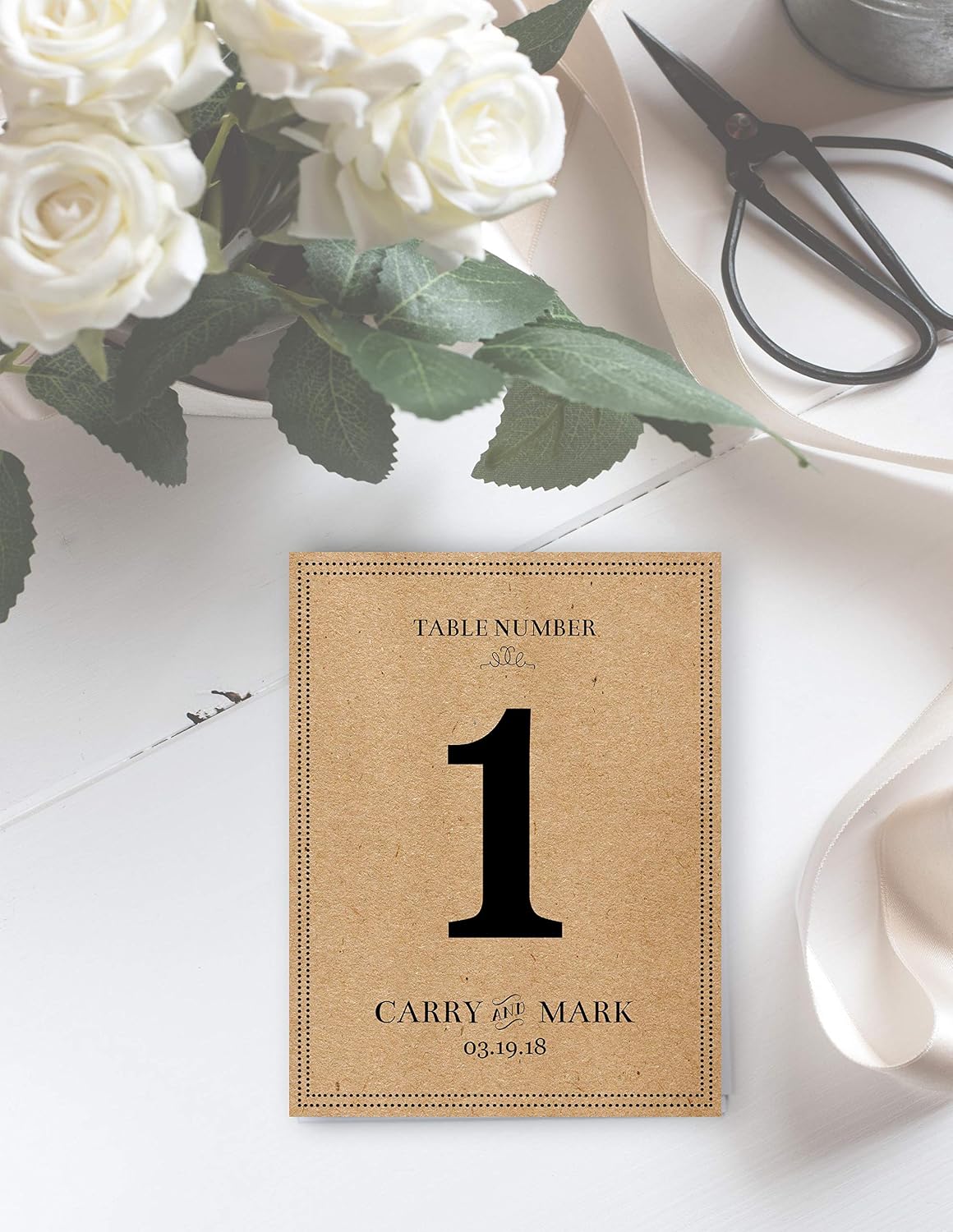 Amazon Wedding Table Numbers Custom Place Cards Wedding Favors