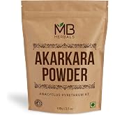 MB Herbals Pure Anacyclus pyrethrum Root Powder 3.5 oz / 100 Gram | Akarkara | Akar Kara | Pellitory | Longwort Root Powder | Spanish Chamomile Root Powder