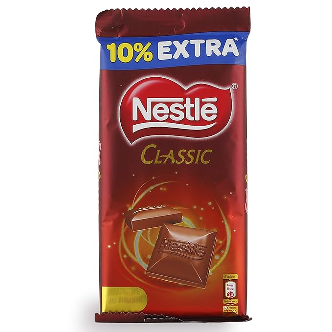 Nestle Classic Chocolate Bar, 34g (Pack of 18) Amazon.in Grocery