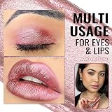 Oulac Rose Diamond Lip Gloss Metallic Pink 4.5ml MD04 Vegan Glitter view 5