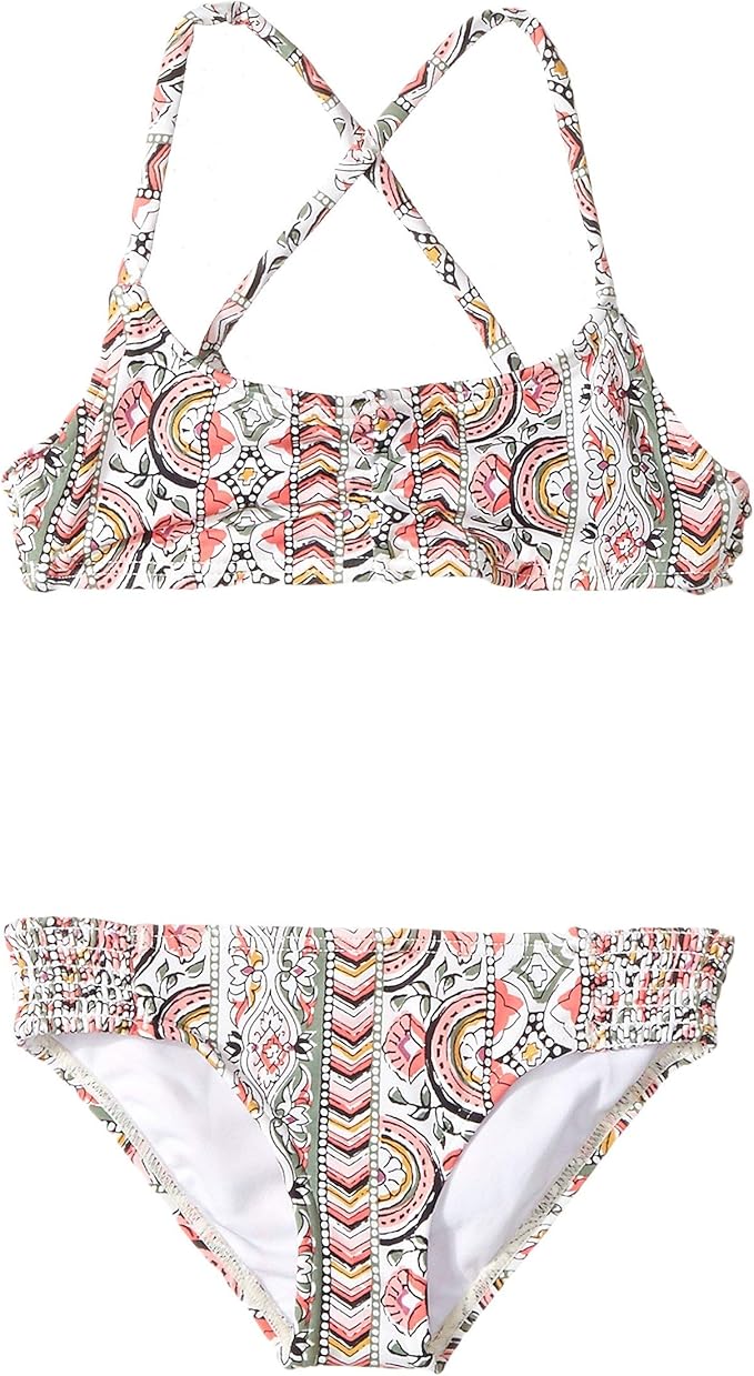 Billabong Girls Gypsea Crossback Set Two Piece Swimwear 6X