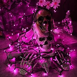Toodour Purple Halloween Lights, 27ft 100 Count