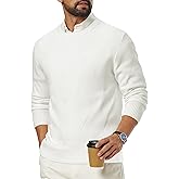 TACVASEN Men's Sweater Crewneck Cable Knit Pullover Sweater Casual Fall Winter Warm Long Sleeve Sweaters