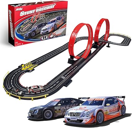 ARTIN 1:43 Stunt Raceway Toy: Amazon.co 