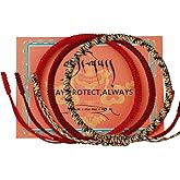 ioieia Authentic blessed Tibetan monks handmade Dorje Knot protection bracelet for women and men with a talisman