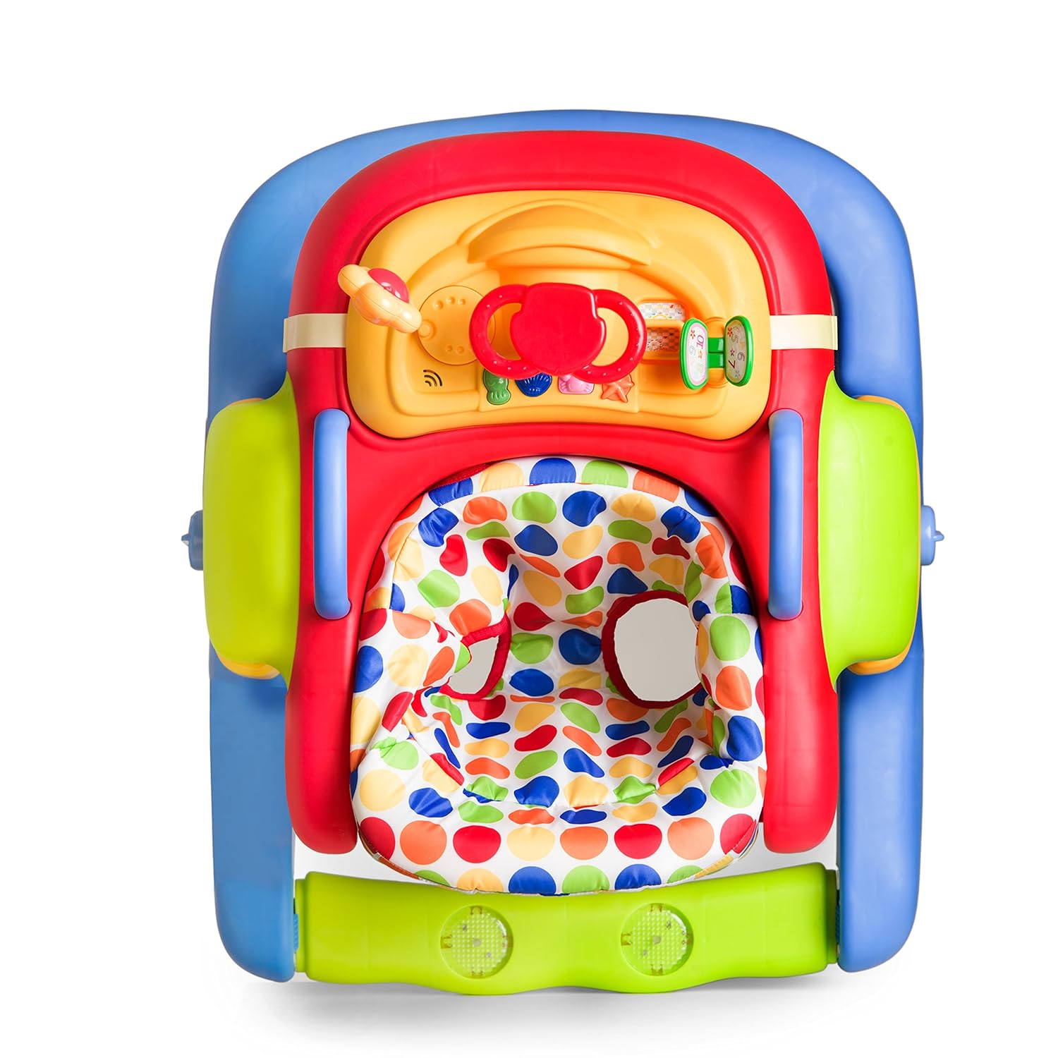 Multicolore Hauck 2 In 1 Walker Trotteur Bebe 2 En 1 Marcheur De 6 Mois A 12 Kg Evolutif Aide A La Marche Avec Roues Centre Deveil Et Assise Amovible Multifonctions Activite