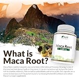 Nu U Nutrition Maca Root Capsules 2500mg 180 Veg Capsules UK Made view 8