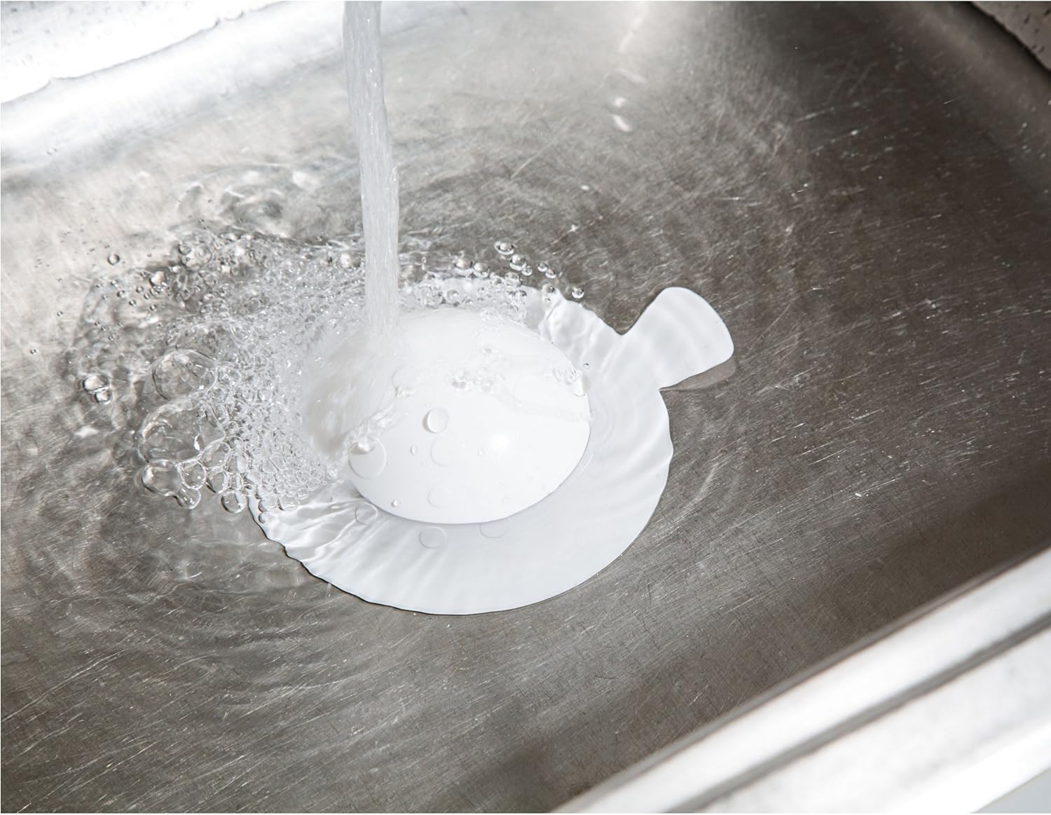 StopShroom Ultimate Universal Stopper Plug for Bathtub, Bathroom, and Kitchen Sink Drains (White): Home & Kitchen