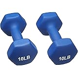 AmazonBasics Neoprene Dumbbell Weight Pair, Set of 2