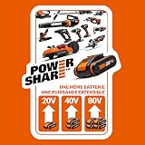 WORX Nitro 36V Cordless Scarifier Aerator WG855E.9 4-Position Height 40L Bag view 12