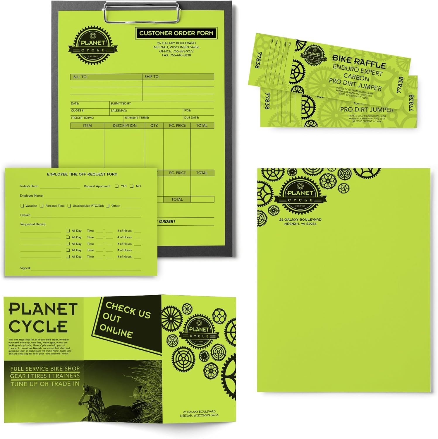 Neenah 21859 Astrobrights Color Paper, 8.5” x 11”, 24 lb / 89 GSM, Vulcan Green, 500 Sheets : Printer And Copier Paper : Office Products