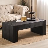 FGXJY Wood Coffee Table Farmhouse Wooden Coffee Tables for Living Room | Rectangle Tea Table, Rustic Coffee Table