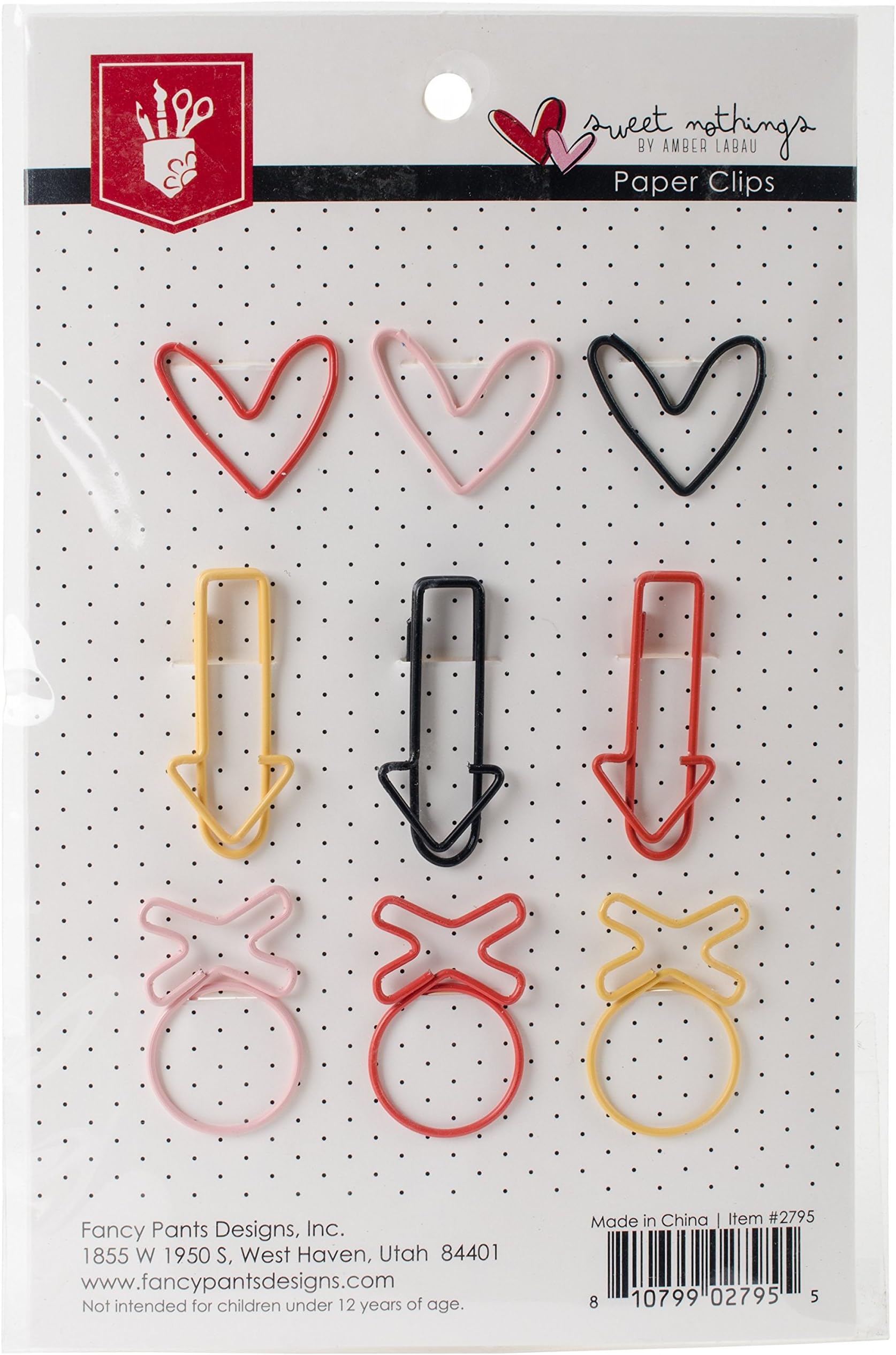Sweet Nothings Paper Clips - Fancy Pants