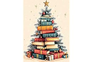 NEGEKFKX Christmas Tree Stamped Cross Stitch Kits for Adults - Embroidery Kits for Beginners Adults,11 CT Patterns Dimensions Counted Cross Stitch Kits for Adults Arts Craft 12x16 inch