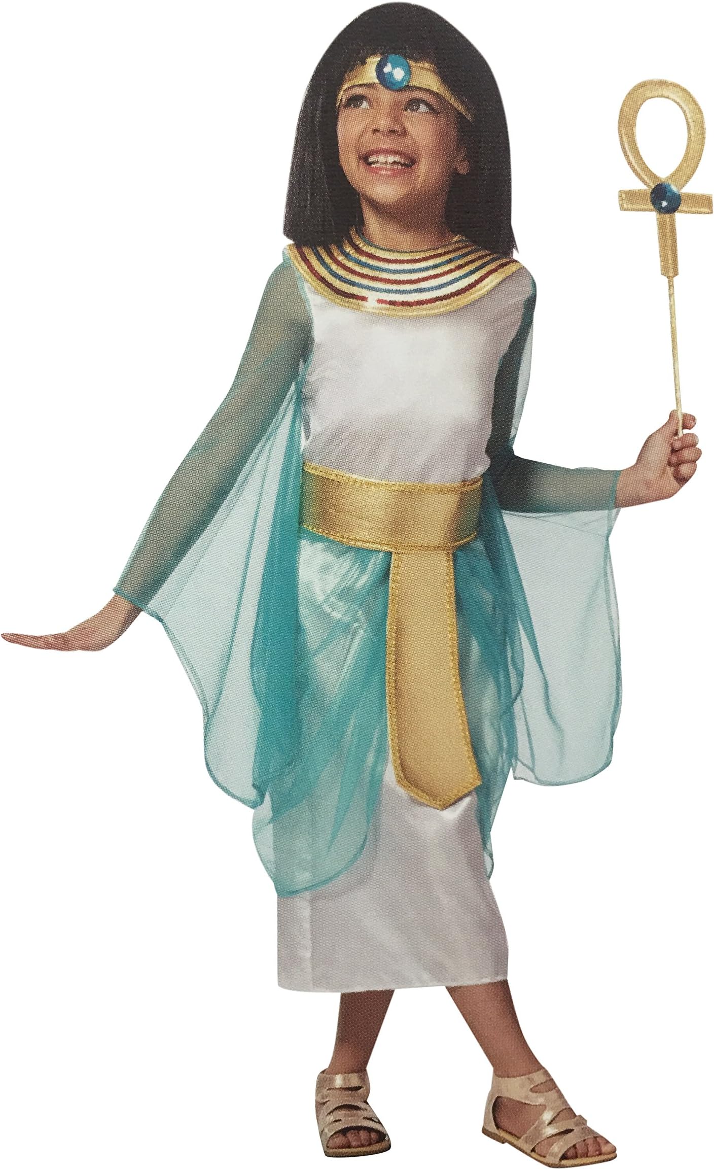 Holiday Style Youth Cleopatra Costume Dress, Girls' Medium 7/8