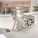 CucinaPro Meat Grinder with Tabletop Clamp - Cast Iron & 3 Disks view 8