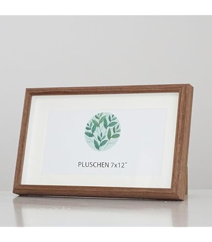 Isaac Jacobs 7x9 (Matted 5x7) Black Metal Picture Frame, Classic