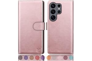 SUANPOT Compatible with Samsung Galaxy S26 Ultra Wallet case with RFID Blocking Credit Card Holder,Flip Book PU Leather Prote