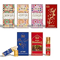 Dukhni Premiere Attar Oil Set Arab perfume oils for