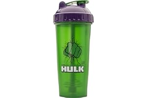 PerfectShaker Hero Series Shaker Cup, Hulk, 28 Ounce