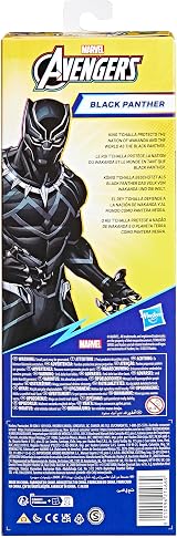 Hasbro Avengers Marvel Titan Hero Black Panther 12 Ben 4+ Figure view 4
