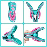 Miss Good Towel Clips for Sun Loungers Set of 4 Multicolor Beach Clips view 3