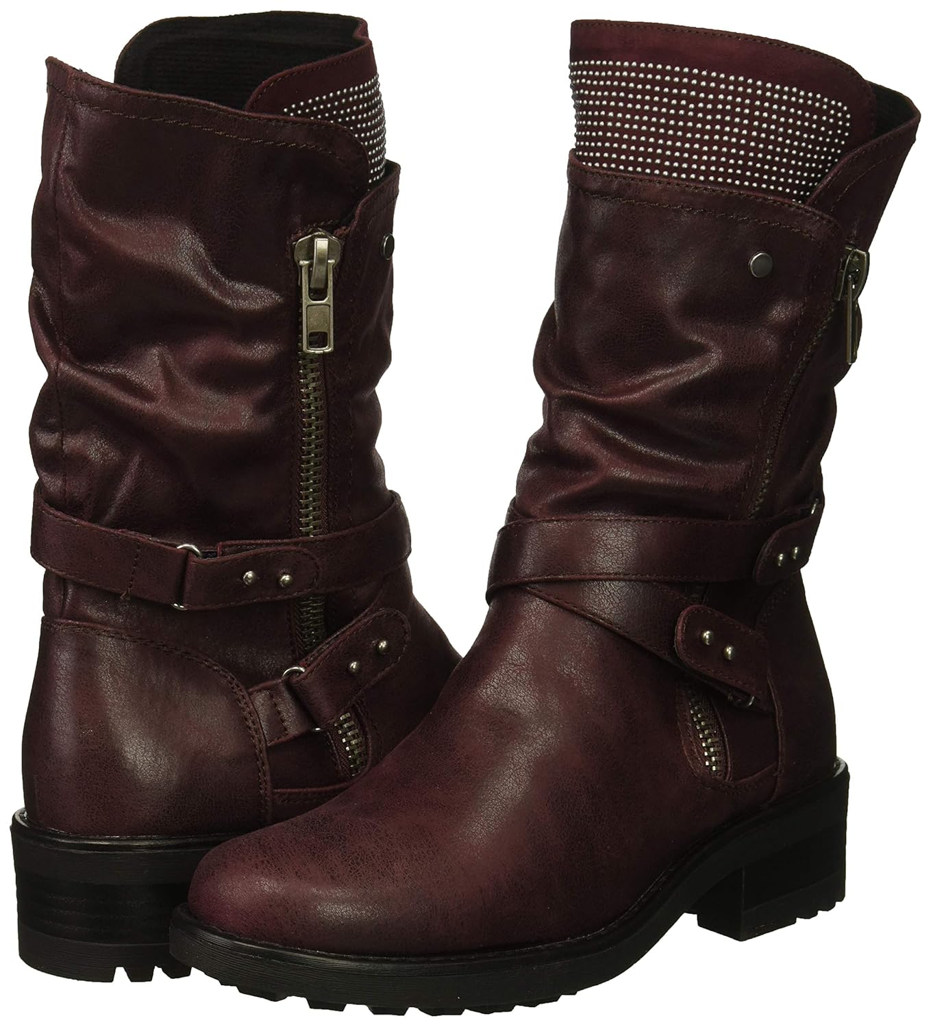 frye women's natalie double zip boot