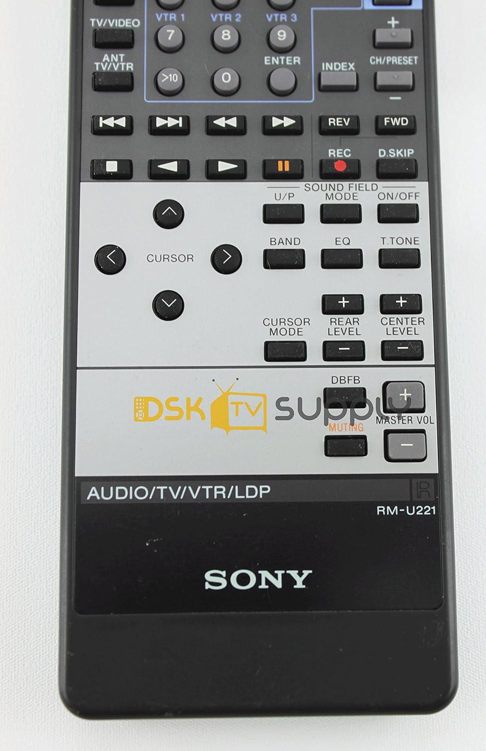 Amazon.com: Sony RM-U221 Audio/TV/VTR/LDP Remote Control for STR-GX800ES STR -GX900ES: Home Audio & Theater
