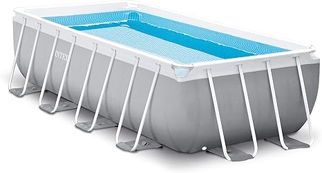 intex 16ft x 8ft x 42in prism frame rectangular pool set