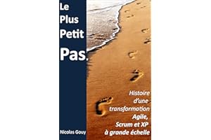 Le plus petit pas: Histoire d'une transformation Agile, Scrum et XP à grande échelle (French Edition)