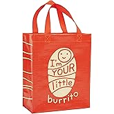 Blue Q Handy Tote - Reusable lunch sack, gift bag, sturdy, easy-to-clean, 95% recycled, 10" x 8.5" x 4.5".