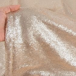 DUOBAO Sequin Backdrop 4x7Ft